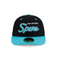 San Antonio Spurs Hardwood Classics 90s Script 59FIFTY Fitted Hat