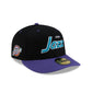 Utah Jazz Hardwood Classics 90s Script 59FIFTY Fitted Hat