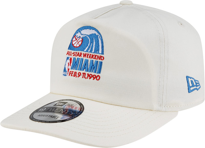 Miami Heat Hardwood Classics 1990 All-Star Game Chrome 19TWENTY Adjustable Hat
