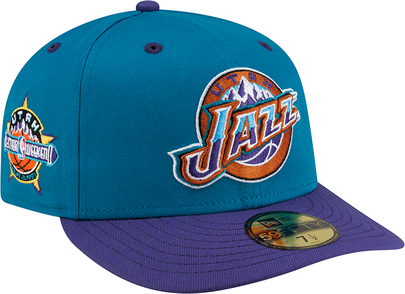 Utah Jazz Hardwood Classics 90s All-Star Weekend 59FIFTY Fitted Hat