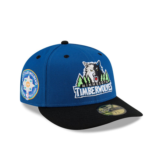 Minnesota Timberwolves Hardwood Classics 90s All-Star Weekend 59FIFTY Fitted Hat - New Era Cap