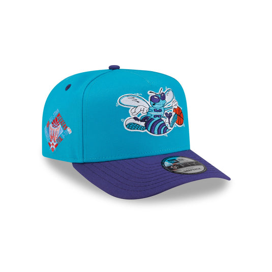 Charlotte Hornets Hardwood Classics 90s All-Star Weekend 9FIFTY A-Frame Snapback Hat - New Era Cap