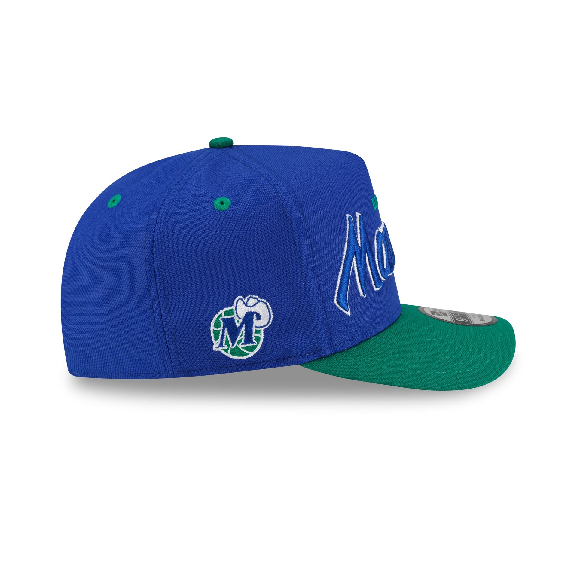 Dallas Mavericks Hardwood Classics 90s Script 9FIFTY A-Frame