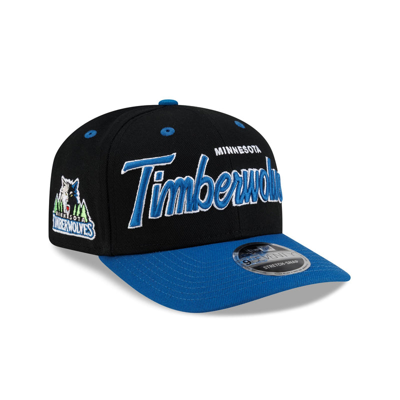 snapback vintage timberwolves hat