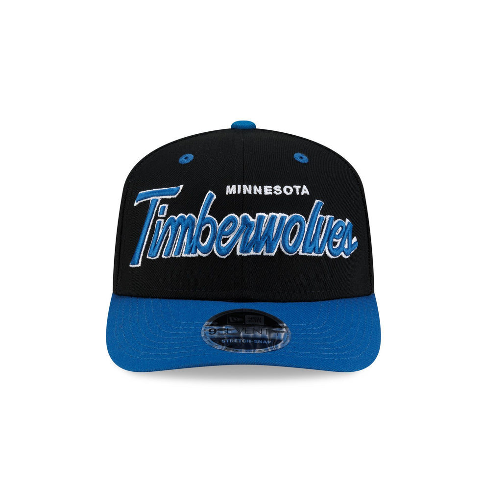 Minnesota Timberwolves Hardwood Classics 90s Script 9SEVENTY Stretch-S ...