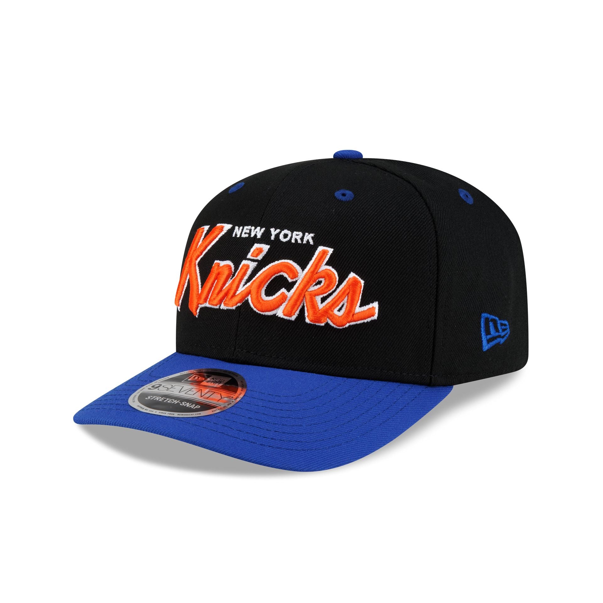 New York Knicks Hardwood Classics 90s Script 9SEVENTY Stretch-Snap