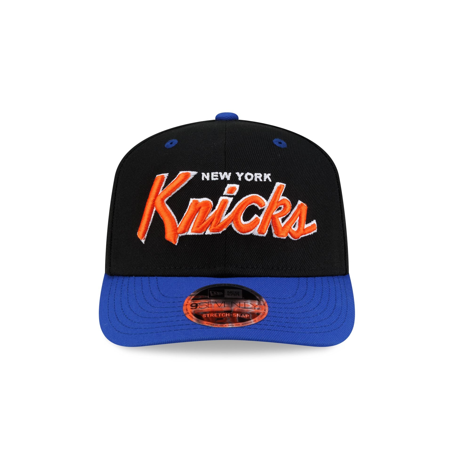 New York Knicks Hardwood Classics 90s Script 9SEVENTY Stretch-Snap