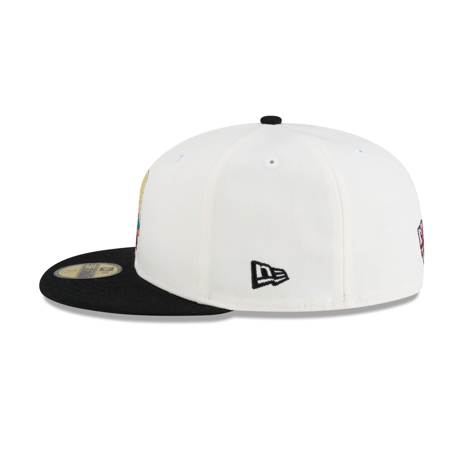 Looney Tunes Yosemite Sam White 59FIFTY Fitted Hat