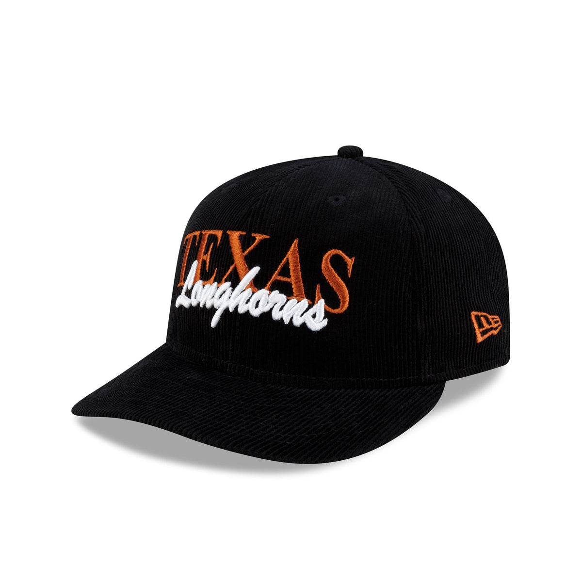 Just Caps Varsity Script Texas Longhorns 59FIFTY Fitted Hat