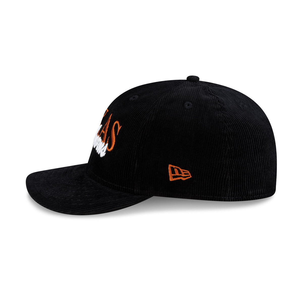 Just Caps Varsity Script Texas Longhorns 59FIFTY Fitted Hat