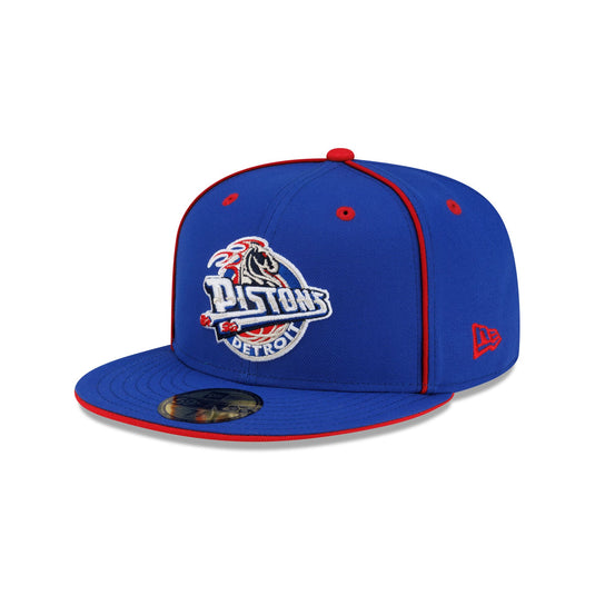 Detroit Pistons Hardwood Classics 2000s Flip 59FIFTY Fitted Hat - New Era Cap