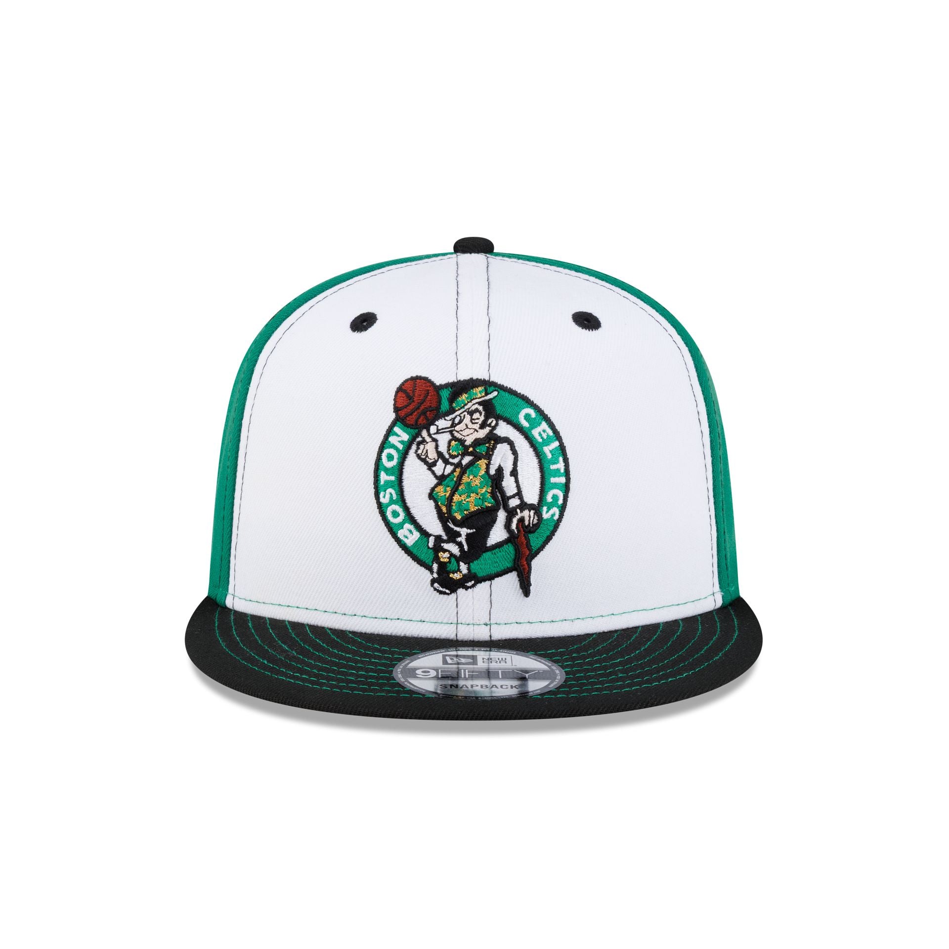 Boston Celtics Hardwood Classics 2000s White Stitch 9FIFTY Snapback Hat