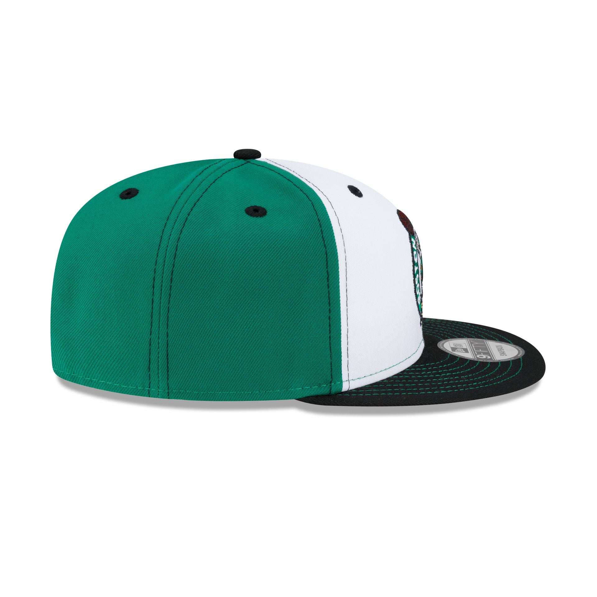 Boston Celtics Hardwood Classics 2000s White Stitch 9FIFTY Snapback Hat