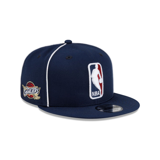 Cleveland Cavaliers Hardwood Classics 2000s Piping 9FIFTY Snapback Hat - New Era Cap