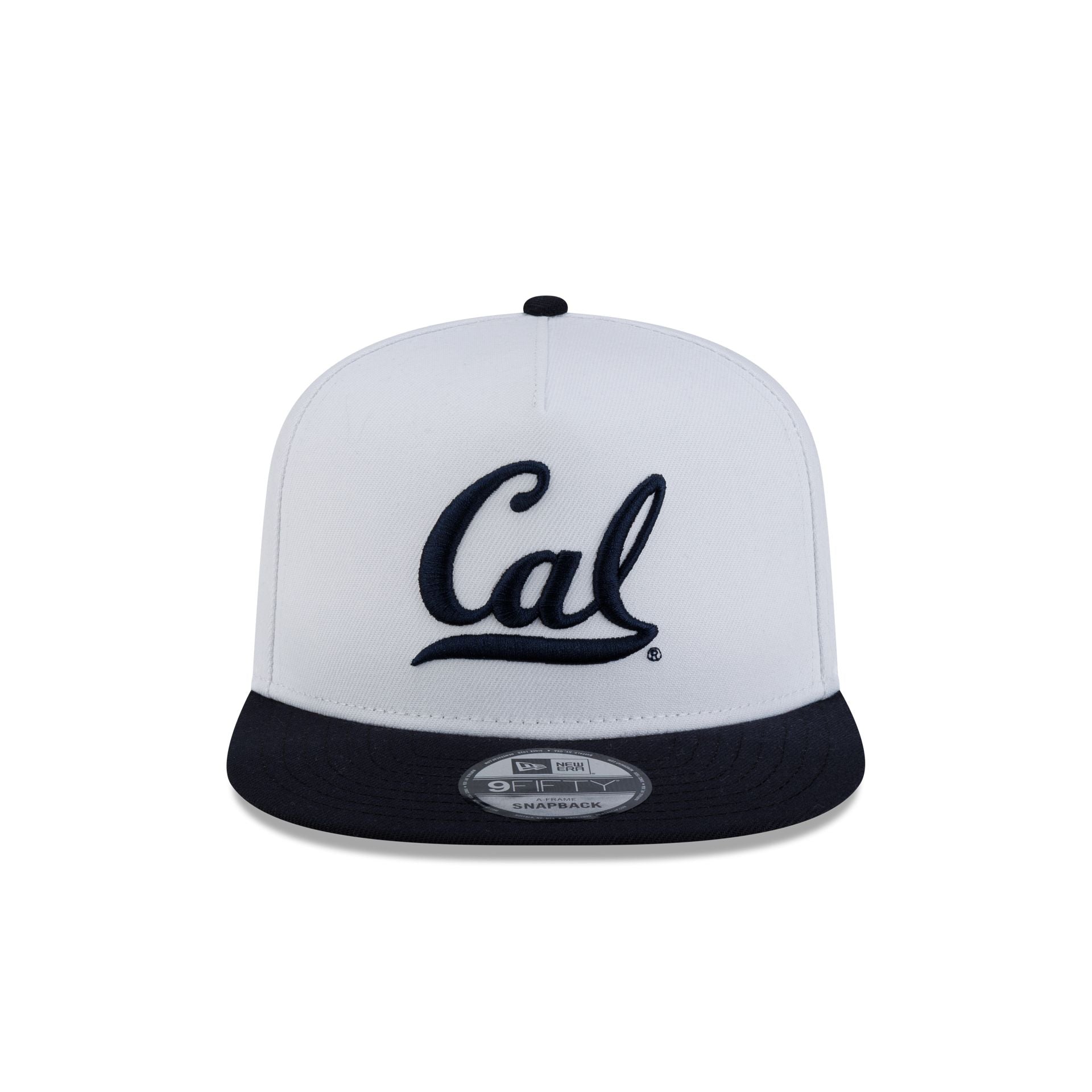 California Golden Bears White 9FIFTY A-Frame Snapback Hat – New