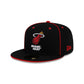 Miami Heat Hardwood Classics 2000s Flip 59FIFTY Fitted Hat