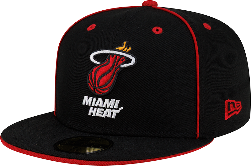 Miami Heat Hardwood Classics 2000s Flip 59FIFTY Fitted Hat