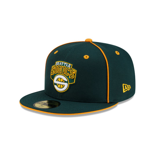 Seattle SuperSonics Hardwood Classics 2000s Flip 59FIFTY Fitted Hat - New Era Cap