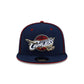 Cleveland Cavaliers Hardwood Classics 2000s Flip 9FIFTY Snapback Hat