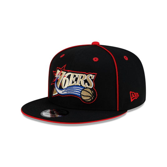 Philadelphia 76ers Hardwood Classics 2000s Flip 9FIFTY Snapback Hat - New Era Cap