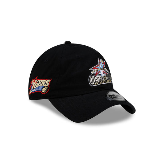 Philadelphia 76ers Hardwood Classics 2002 All-Star Game Casual Classic Adjustable Hat - New Era Cap