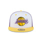 Los Angeles Lakers Hardwood Classics 2000s White Stitch 59FIFTY Fitted Hat