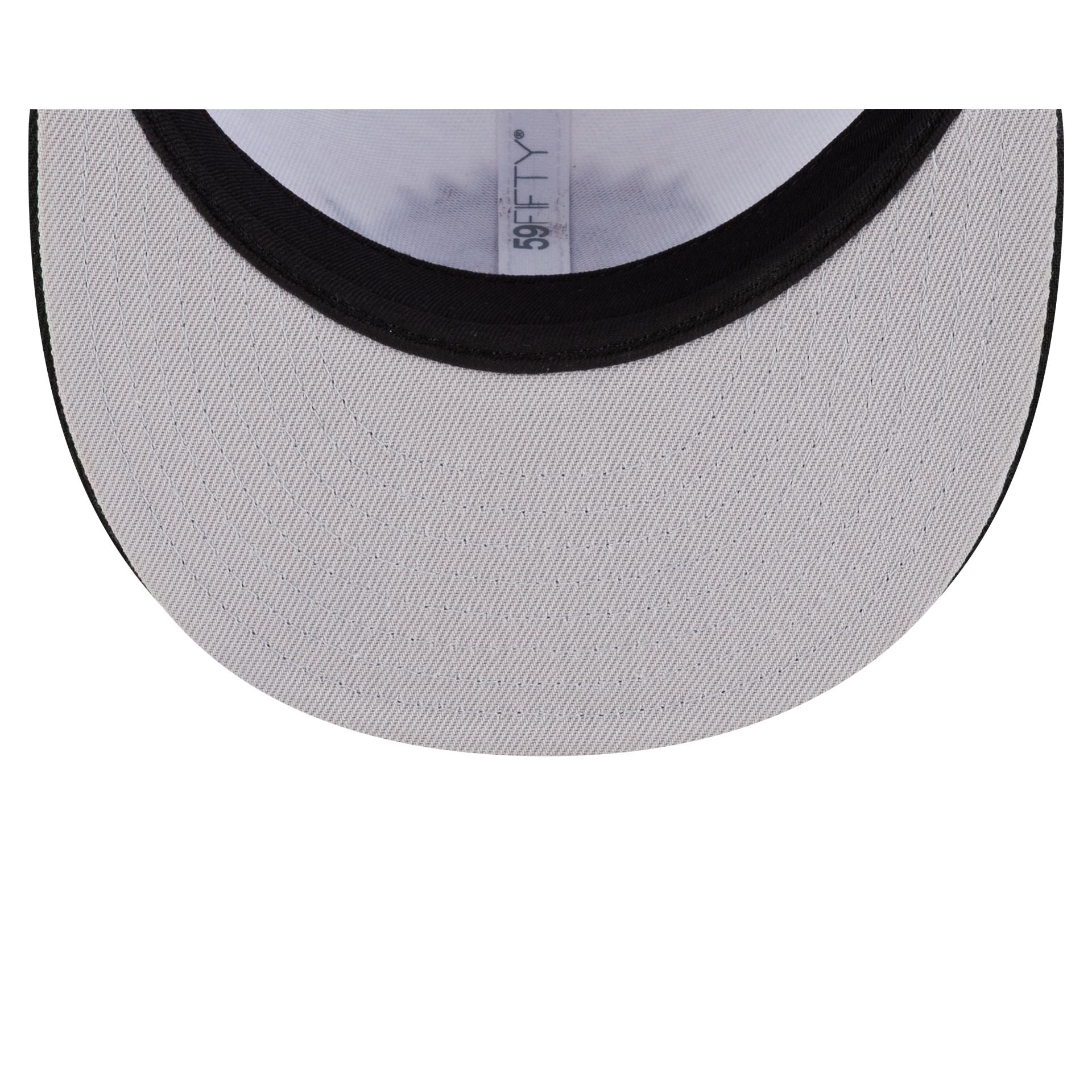Toronto Raptors Hardwood Classics 2000s White Stitch 59FIFTY Fitted Hat