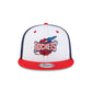 Houston Rockets Hardwood Classics 2000s White Stitch 9FIFTY Snapback Hat