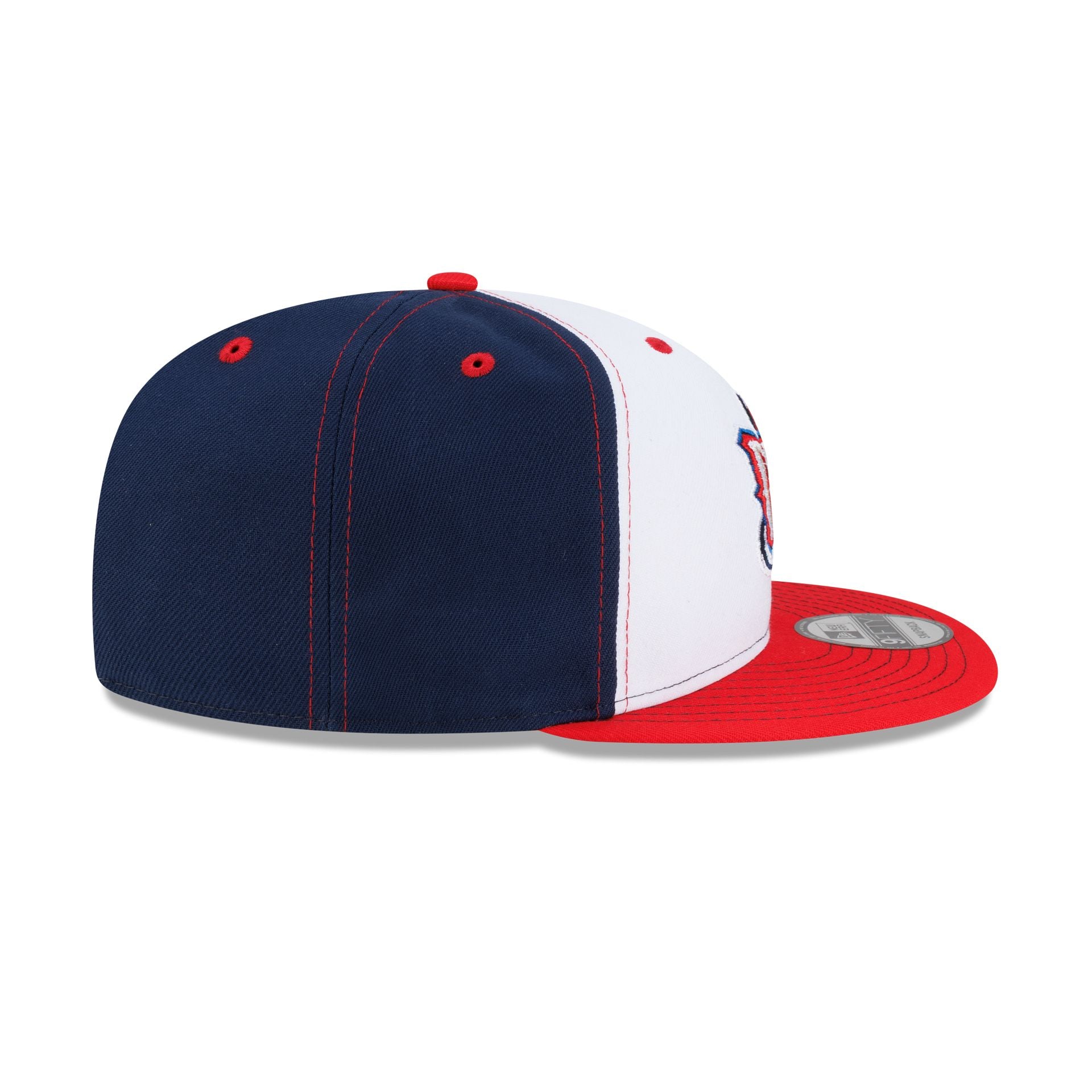Houston Rockets Hardwood Classics 2000s White Stitch 9FIFTY Snapback Hat