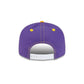 Los Angeles Lakers Hardwood Classics 2000s White Stitch 9FIFTY Snapback Hat