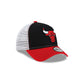 Chicago Bulls Hardwood Classics 2000s Contrast Stitch 9FORTY A-Frame Trucker Hat