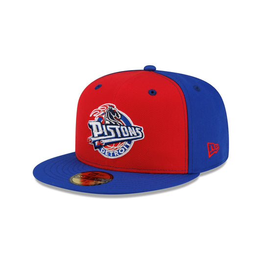 Detroit Pistons Hardwood Classics 2000s 59FIFTY Fitted Hat - New Era Cap