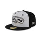 San Antonio Spurs Hardwood Classics 2000s 59FIFTY Fitted Hat