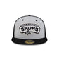 San Antonio Spurs Hardwood Classics 2000s 59FIFTY Fitted Hat