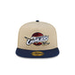 Cleveland Cavaliers Hardwood Classics 2000s Gold 59FIFTY A-Frame Fitted Hat