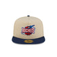 Houston Rockets Hardwood Classics 2000s Gold 59FIFTY A-Frame Fitted Hat