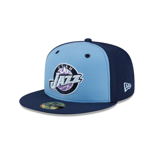 Utah Jazz Hardwood Classics 2000s 59FIFTY Fitted Hat - New Era Cap