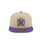 Sacramento Kings Hardwood Classics 2000s Gold 59FIFTY A-Frame Fitted Hat