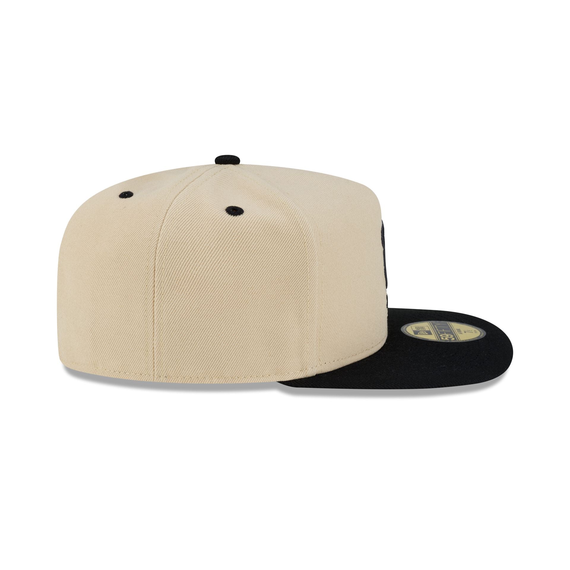 Miami Heat Hardwood Classics 2000s Gold 59FIFTY A-Frame Fitted Hat