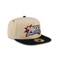 Philadelphia 76ers Hardwood Classics 2000s Gold 59FIFTY A-Frame Fitted Hat