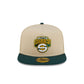 Seattle SuperSonics Hardwood Classics 2000s Gold 59FIFTY A-Frame Fitted Hat