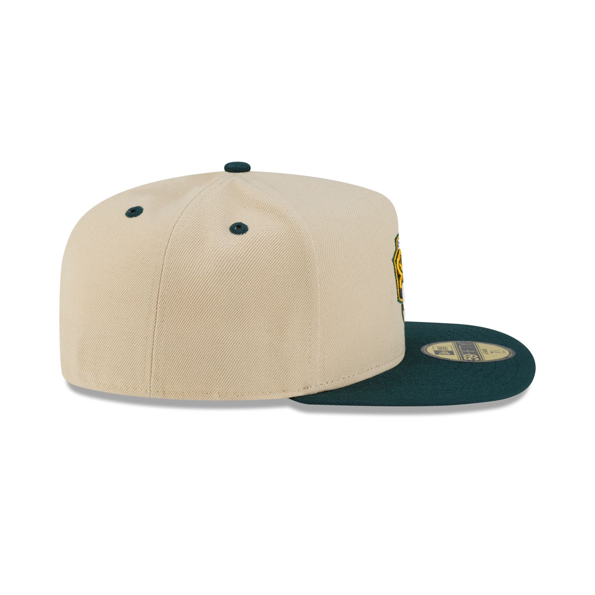 Seattle SuperSonics Hardwood Classics 2000s Gold 59FIFTY A-Frame Fitted Hat