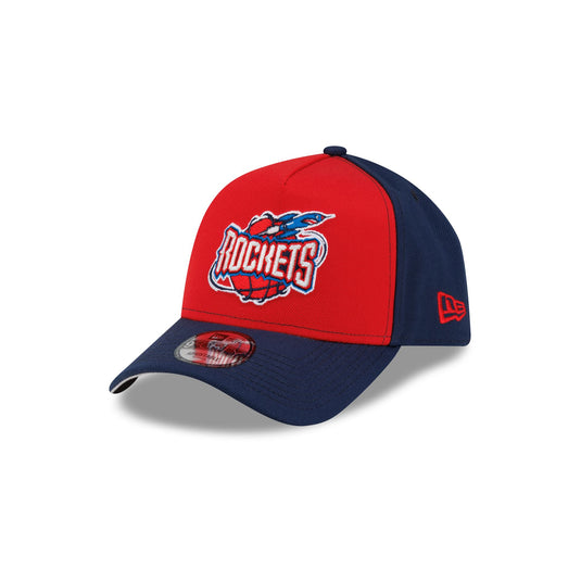 Houston Rockets Hardwood Classics 2000s 9FORTY A-Frame Snapback Hat - New Era Cap