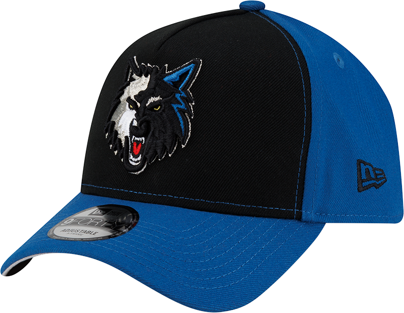 Minnesota Timberwolves Hardwood Classics 2000s 9FORTY A-Frame Snapback Hat