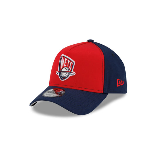 New Jersey Nets Hardwood Classics 2000s 9FORTY A-Frame Snapback Hat - New Era Cap