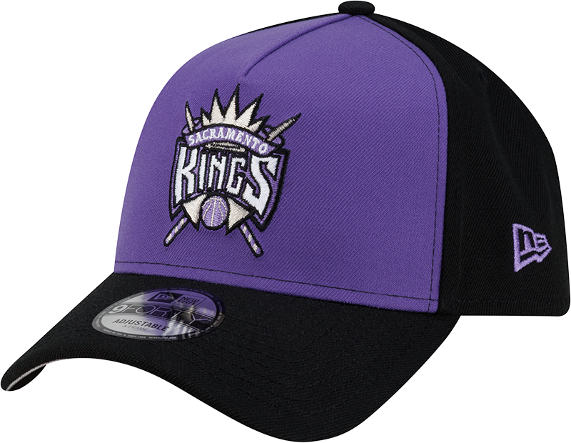 Sacramento Kings Hardwood Classics 2000s 9FORTY A-Frame Snapback Hat