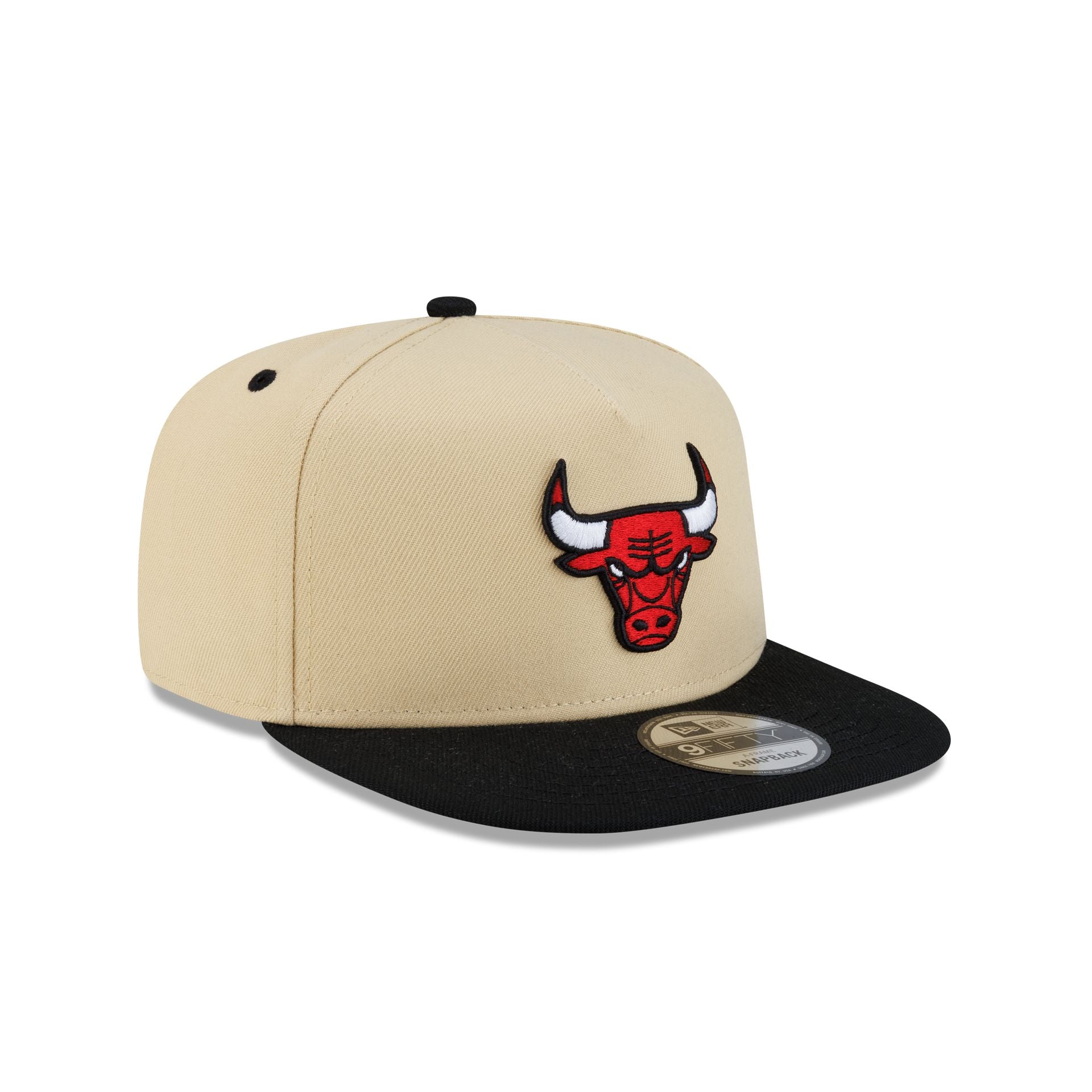 Chicago Bulls Hardwood Classics 2000s Gold 9FIFTY A-Frame Snapback Hat