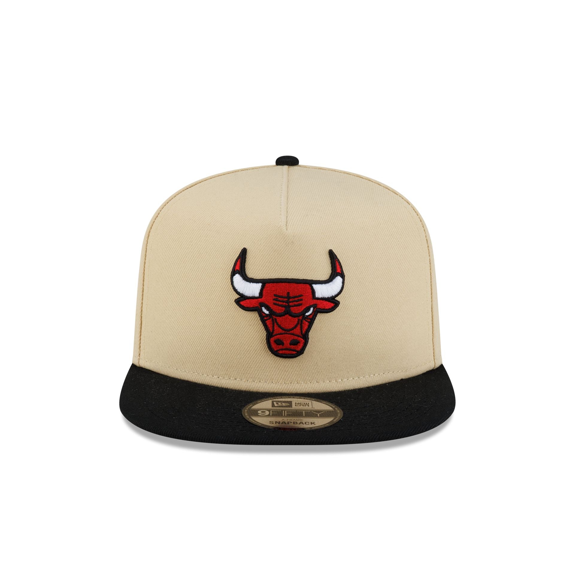 Chicago Bulls Hardwood Classics 2000s Gold 9FIFTY A-Frame Snapback Hat