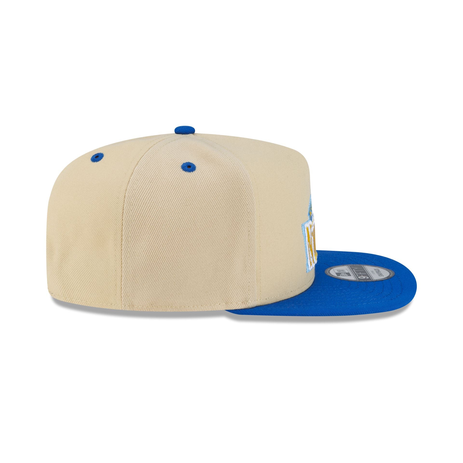 Denver Nuggets Hardwood Classics 2000s Gold 9FIFTY A-Frame Snapback Hat