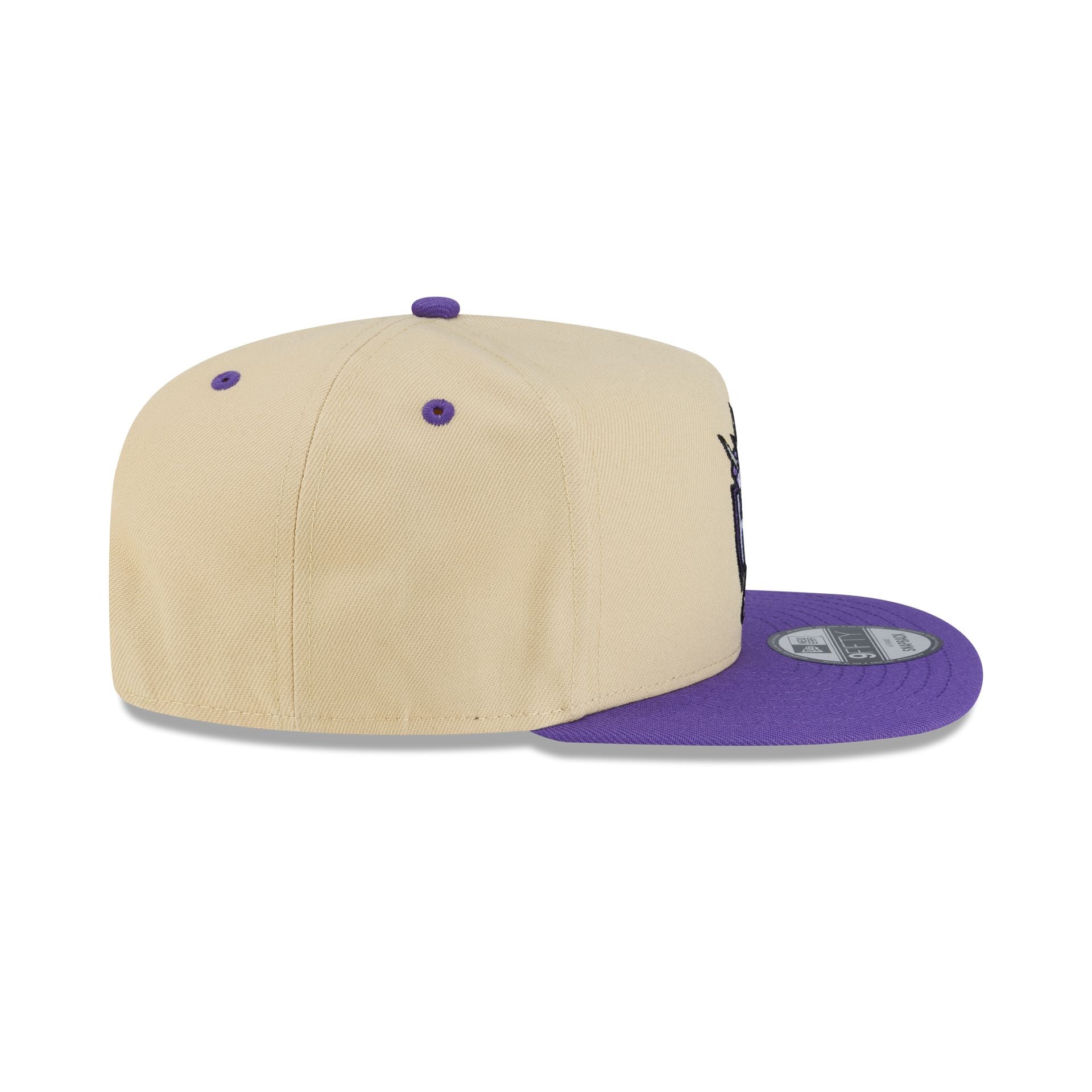 Sacramento Kings Hardwood Classics 2000s Gold 9FIFTY A-Frame Snapback Hat